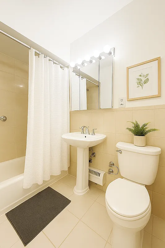 Bathroom, styled